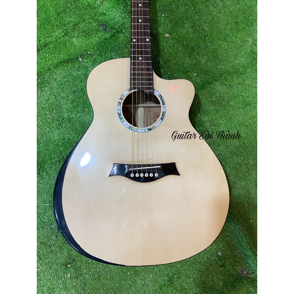 Đàn Guitar Solid Điệp có vát bavel lắp khoá Derjung chính hãng ST.X5