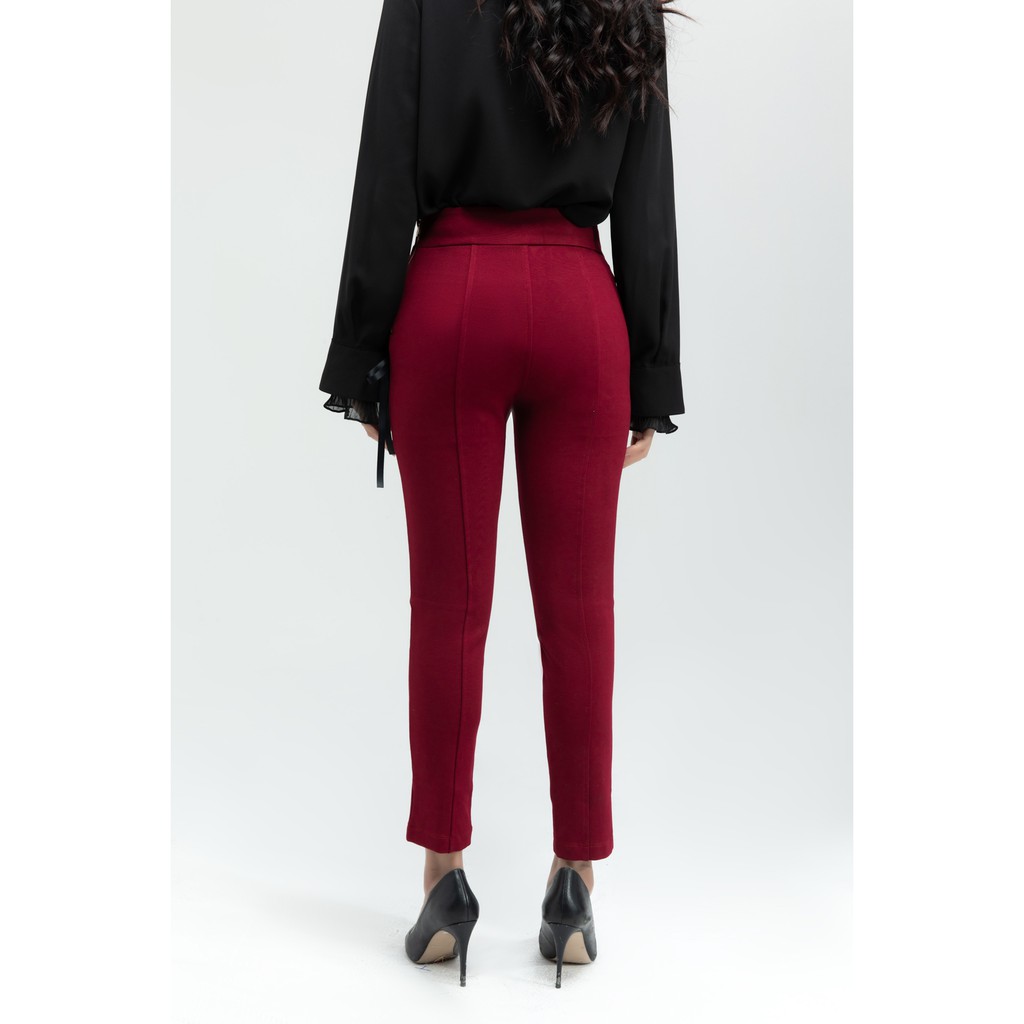 Quần dài Tregging nữ khóa kéo bên hông IVY moda MS 22C5663