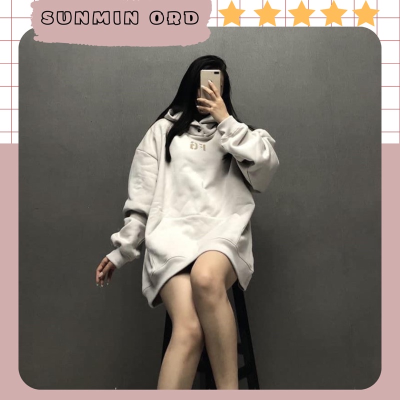 Có video thật. Áo nỉ mũ hoodie Fear of God nỉ bông tag nhựa