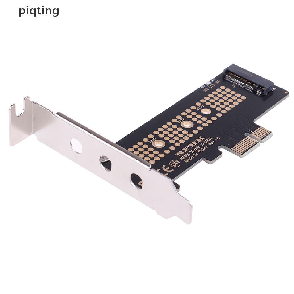 Piqt NVMe PCIe M.2 NGFF SSD to PCIe x1 adapter card PCIe x1 to M.2 card with bracket . | BigBuy360 - bigbuy360.vn