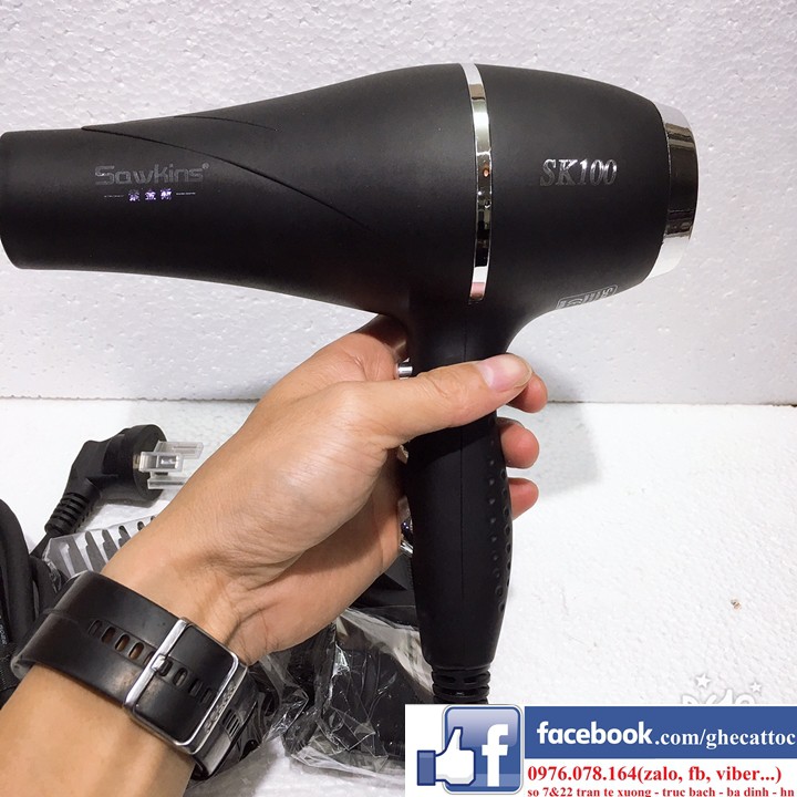 MÁY SẤY CÔNG SUẤT CAO 2400W SAWKINS CAO CẤP CHUYÊN NGHIỆP