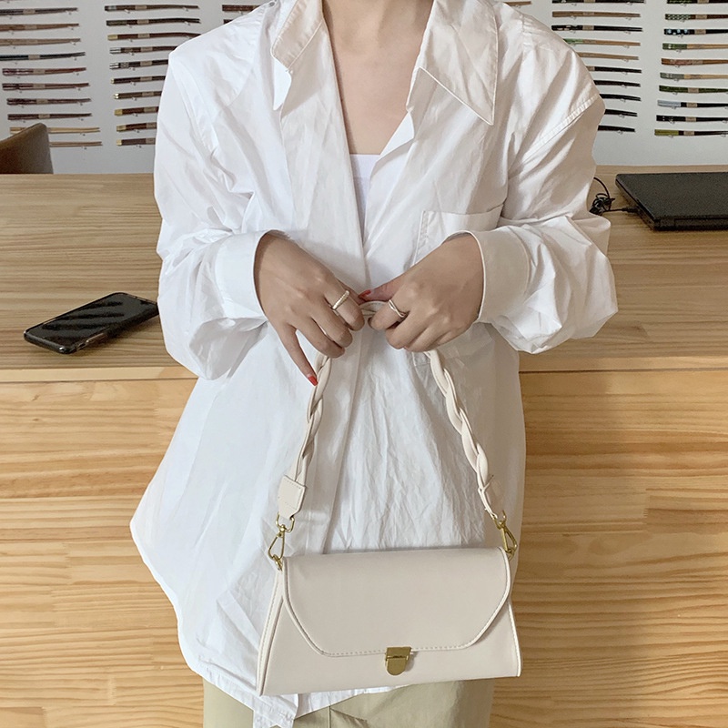 Ielgy Túi Đeo Vai Bện Dây Phong Cách Phương Tây niche Hợp Thời Trang Cho Nữ