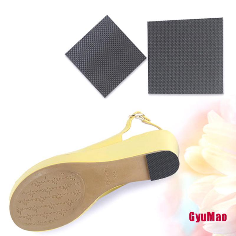 Set 2 Miếng Dán Đế Giày Cao Gót Chống Trượt Hình Vuông rx1GUMO