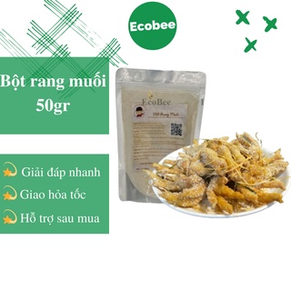 Bột Rang Muối Ecobee Gói 50gr loại ngon làm các món Gà, Vịt, Ếch Rang Muối