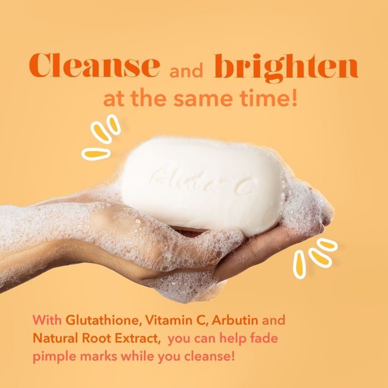 Xà phòng mơn mởn da Skin Lightening Soap Gluta-C dưỡng trắng mịn, cấp ẩm