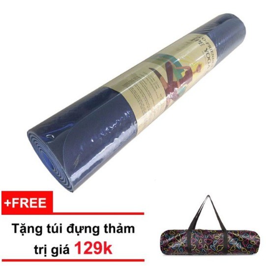 [Shopee siêu rẻ] Thảm tập Yoga 2 lớp mẫu mới 2020