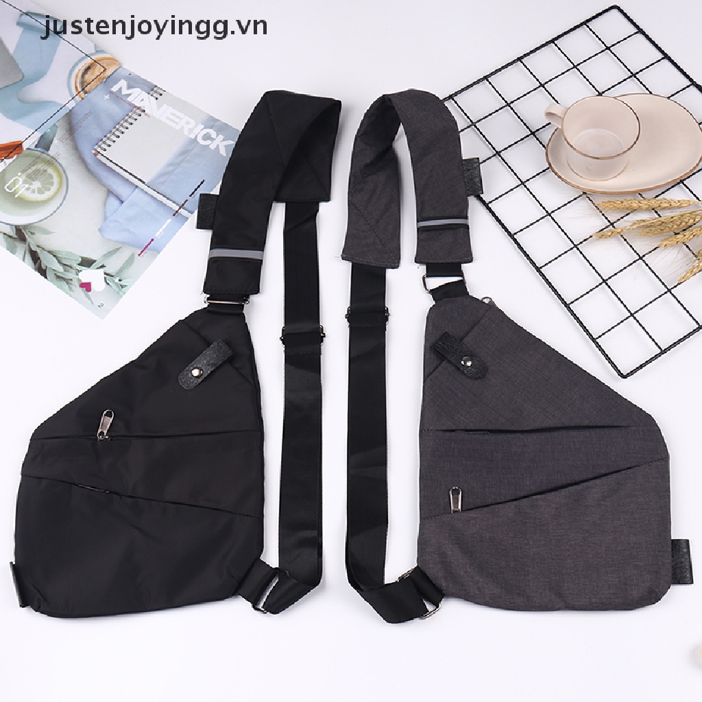@ @ ~ Túi Đeo Chéo Vai / Ngực Cá Nhân Chống Thấm Nước Chống Trộm Cho Nam
