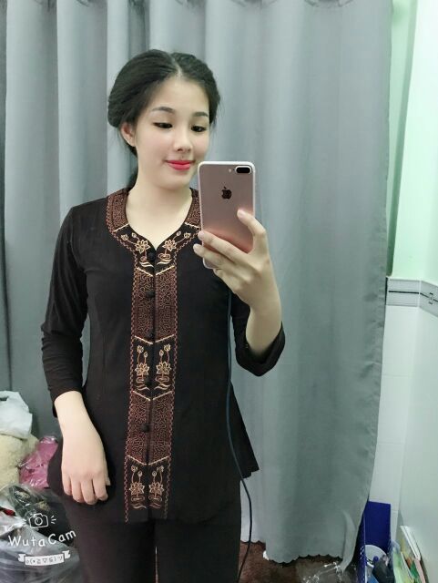 ĐỒ LAM ĐICHÙA - ÁO BỘ ĐI CHÙA THUN LẮC