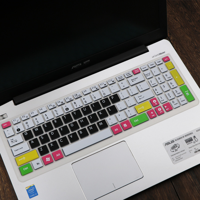 Miếng Dán Bàn Phím Silicon Siêu Mỏng Cho Asus A580Ur8250 X542Uq F542Ua 15.6 Inch