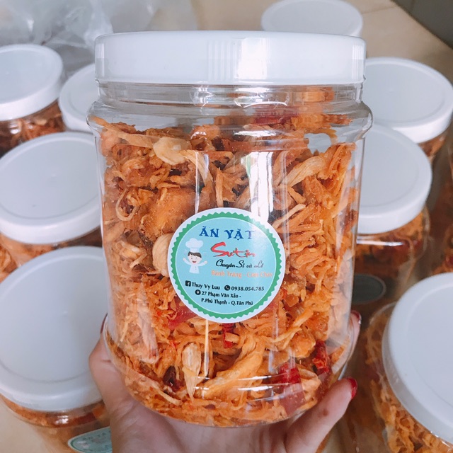 Khô gà bơ tỏi Sutin