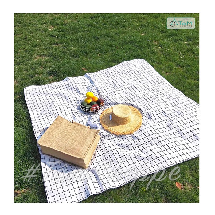 [CHỐNG THẤM NƯỚC] Thảm picnic dã ngoại vải chống thấm cao cấp 150x200cm