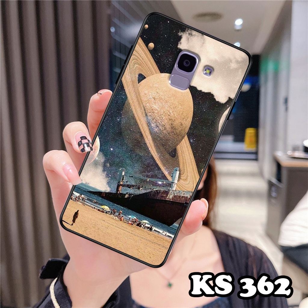 Ốp lưng Samsung A6 2018 - Samsung A6 Plus - Ốp Samsung in hình Phong cảnh ban đêm - Chất liệuTPU cao cấp bảo vệ máy