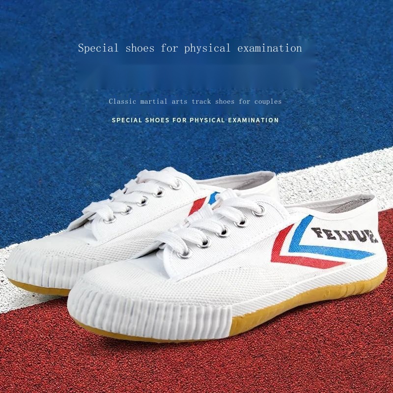 Giày Thể Thao Vải Canvas Màu Trắng Cỡ Nhỏ Hiệu Dabowen Feiyue