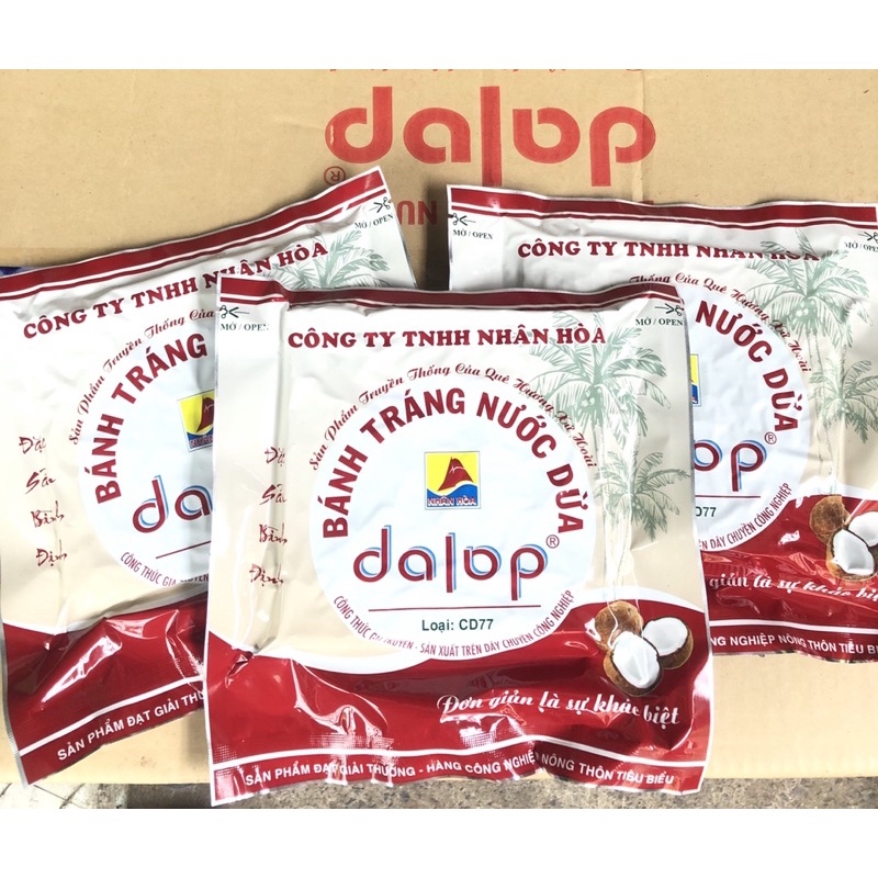 COMBO 5 bịch (gói) Bánh Trán Nước Dừa Nướng Sẵn Dalop - Bánh Mới Mỗi Ngày - Tiệm Út Duyên 76 Đặc sản
