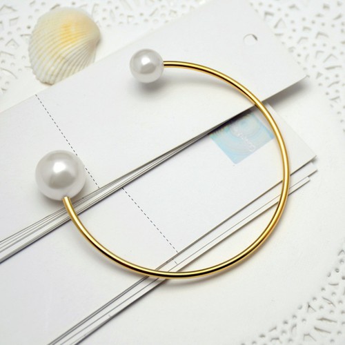 Vòng Tay 2 Hạt Bẹt Titan Ko Đen TT 3274