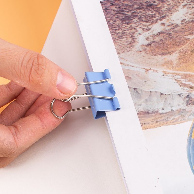 Kẹp bướm nhiều mầu sắc 19mm, 25mm, 32mm