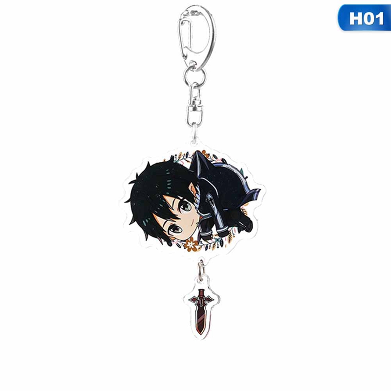 Móc Khóa Hình Nhân Vật Hoạt Hình Sword Art Online