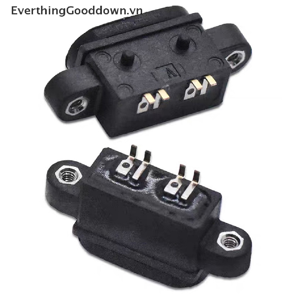 Everthinggooddown 2 Cái Ổ Cắm USB Loại C 4P Chống Nước Kèm Vòng Cao Su