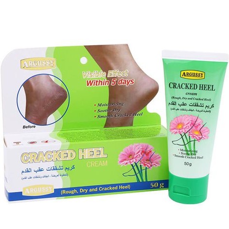 Kem Dưỡng Giảm Nứt Gót Chân ARGUSSY Cracked Hell Cream Tuýp 50g