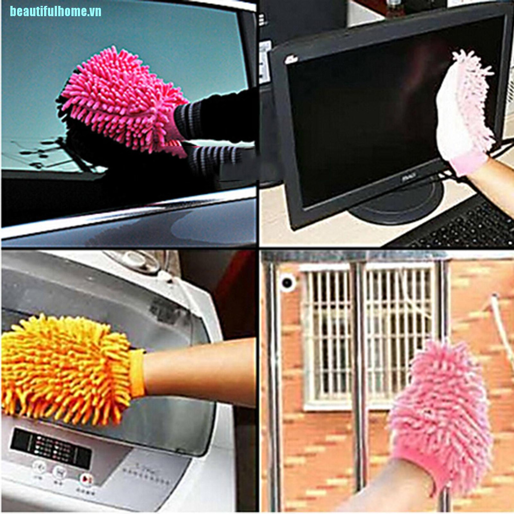 Găng Tay Hai Mặt Vệ Sinh Xe Ô Tô | BigBuy360 - bigbuy360.vn