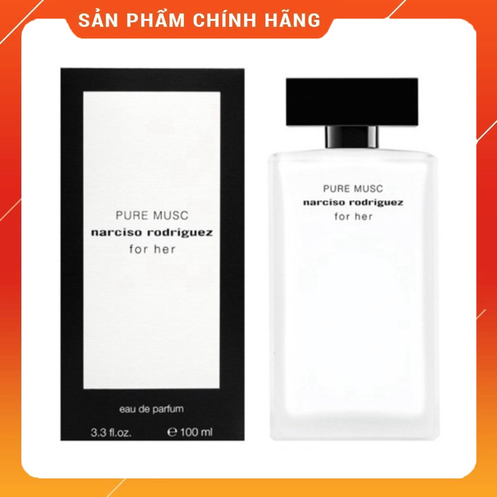 NƯỚC HOA Narciso Rodriguez - Pure Musc For Her EDP 100ml Màu Trắng - chai cao