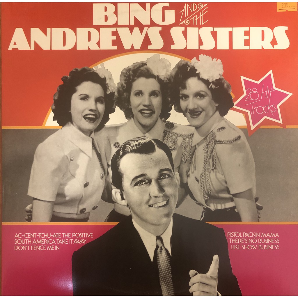 Đĩa than Bing and the Andrews Sisters