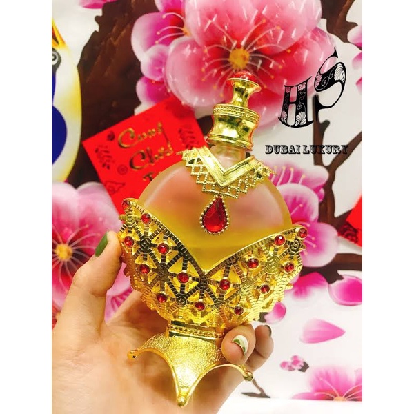 Tinh dầu nước hoa dubai thiết kế công chúa nữ hoàng ngọc đỏ thơm lâu