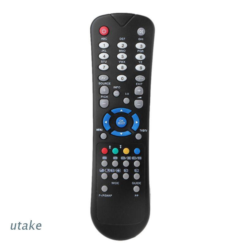 Utake RC1055 Remote Control for OKI TV Models V15APH V19APH V19BPH V19CPH V19DPH V22APH V22BFH V26BH V40APHS V42BFHSU OKITVV22TD GOODMANS LD3765D LD3761HDFVT LD3265D1 LD2665D