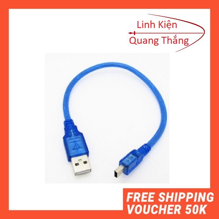 Dây micro usb nạp code arduino