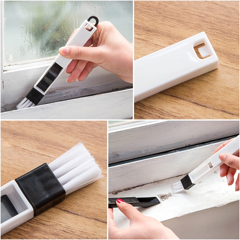 Bàn chải làm sạch bàn phím máy tính mini 2 trong 1