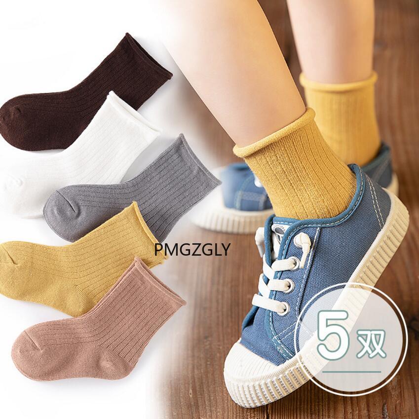 Set 5 Đôi Tất Cotton Hoạ Tiết Hoạt Hình Đáng Yêu Cho Bé