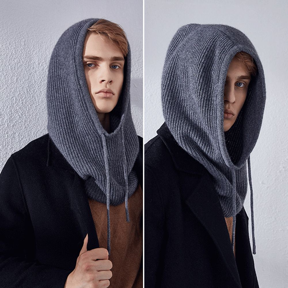 Nón len trùm đầu chắn gió giữ ấm mùa đông nhiều màu sắc