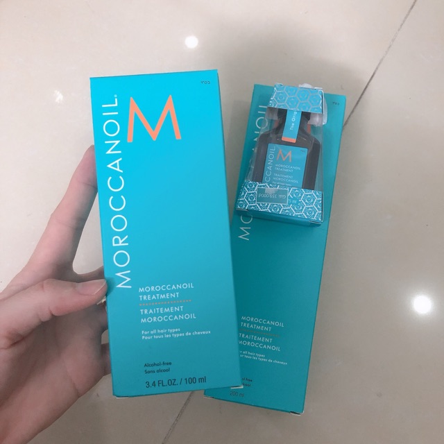 TINH DẦU BÓNG MOROCCANOIL TREATMENT OIL DƯỠNG PHỤC HỒI TÓC HƯ TỔN KHÔ XƠ