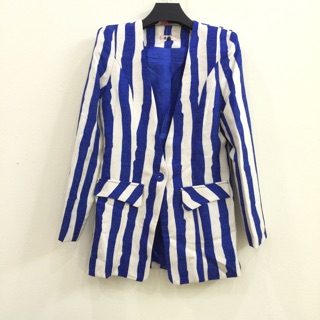 Vest kẻ sọc Hàn Quốc