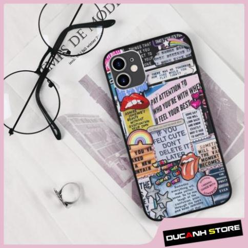 Ốp Lưng SAMSUNG hình Thông Điệp Cắt Dán Cảm Hứng collage art kinetic art chống ố  cho các dòng iPhone PAP20211116