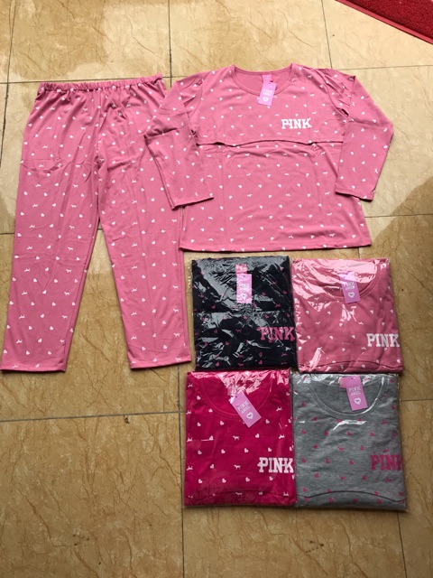 Bộ bầu dài PINK ĐẸP