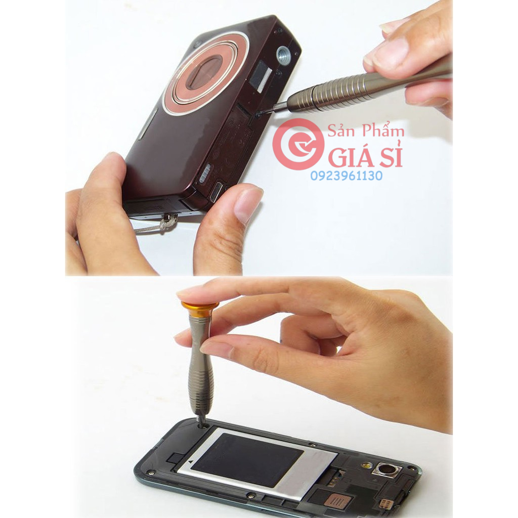 Bộ Tua Vít Đa Năng Sửa Chữa Điện Thoại Screwdriver 25 Đầu Bóp Da ❤️freeship❤️