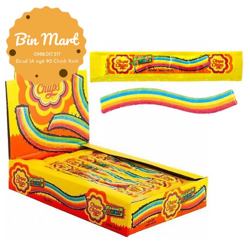 Kẹo dẻo chupa chups cầu vồng