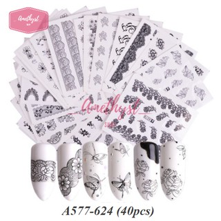 Set Bộ Sticker Dán Trang Trí Móng - Nhóm 2