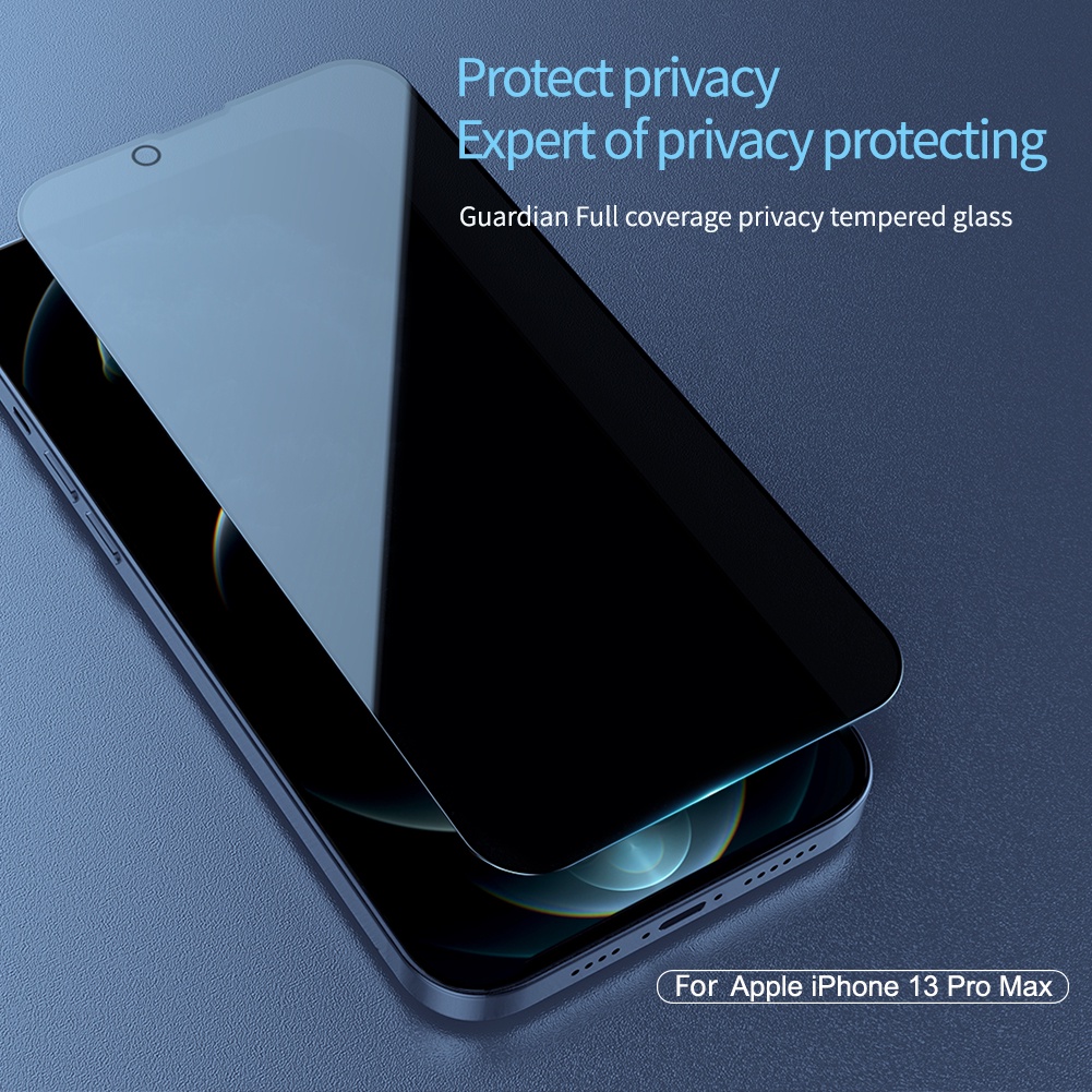Kính cường lực Nillkin bảo vệ toàn diện quyền riêng tư chống nhìn trộm cho iPhone 13 Pro Max