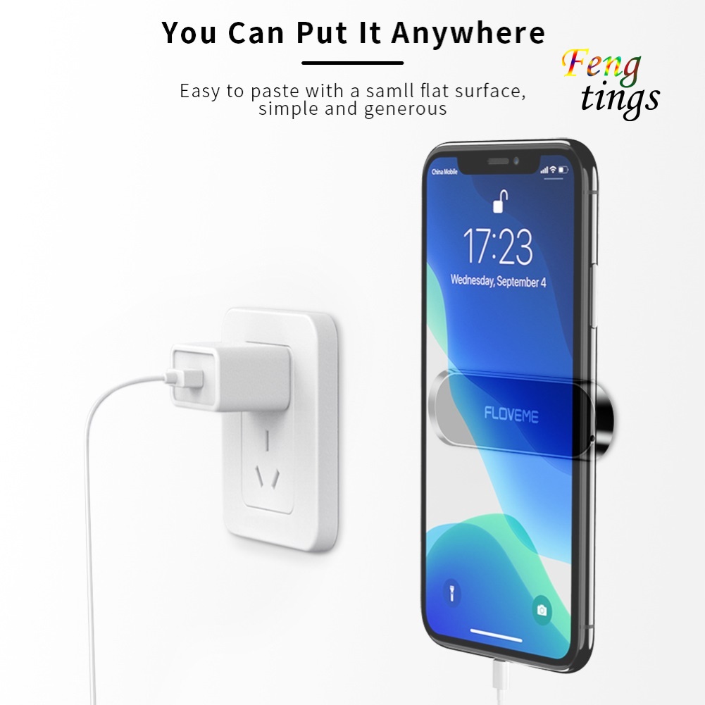 Giá Đỡ Điện Thoại Từ Tính Gắn Xe Hơi Tiện Dụng