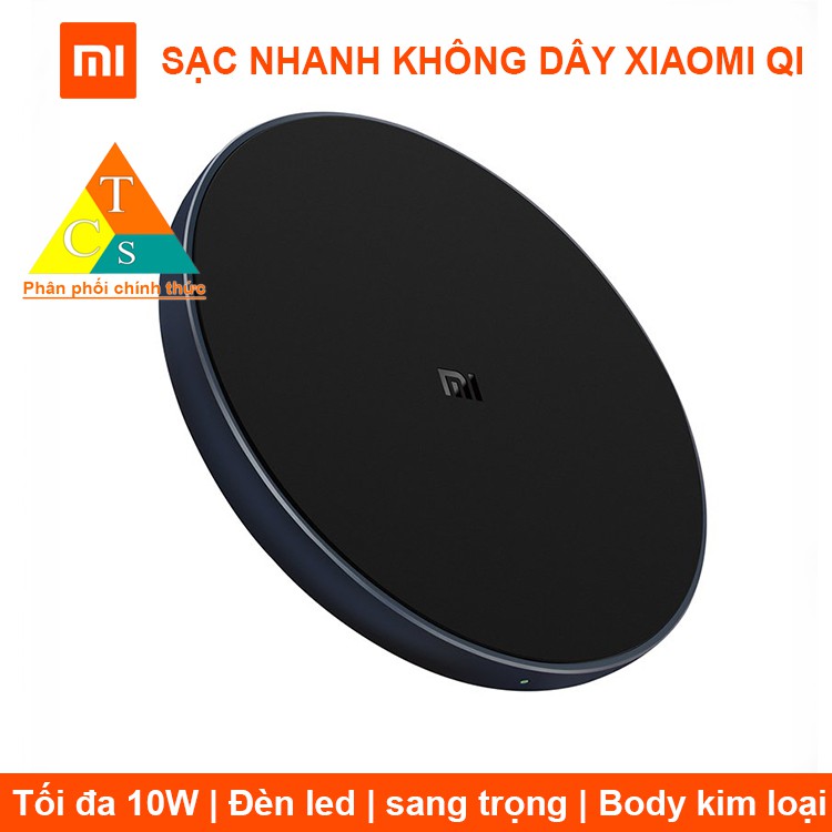 Đế sạc nhanh không dây chuẩn Qi | BH 7 ngày