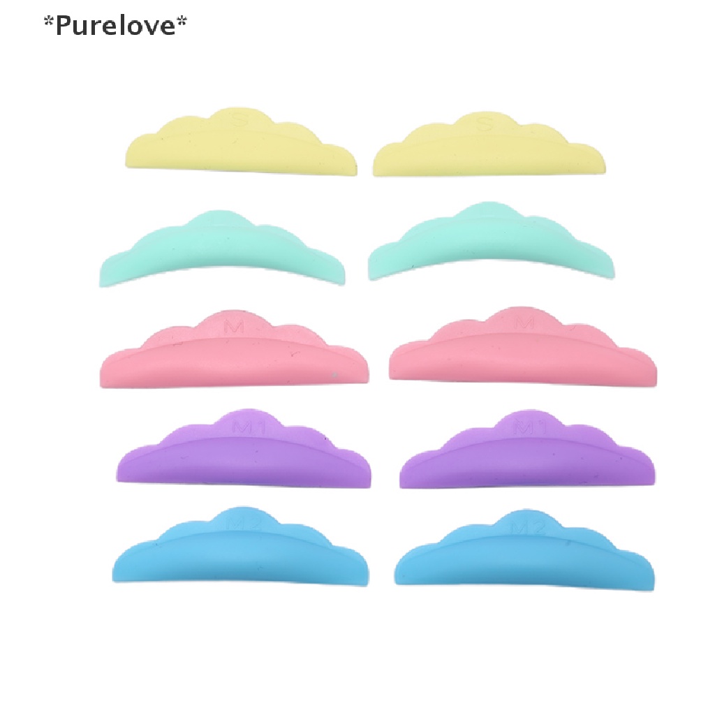 Set 5 Cặp Đệm Silicone Hỗ Trợ Nối Mi Tiện Lợi