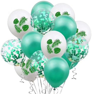 Bong bóng in hình lá dừa - sa kê