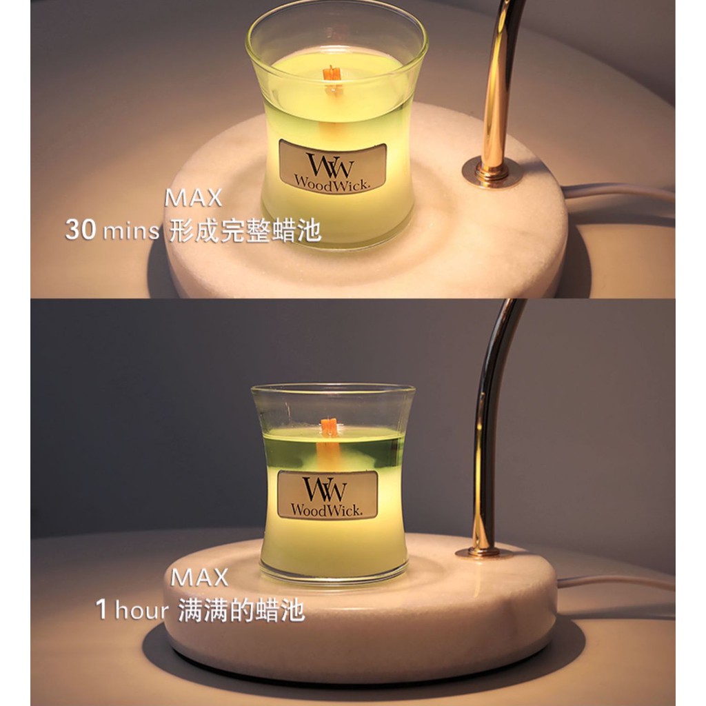 Đèn Đốt Nến hoa Lily Đế Đá - Điều chỉnh Nhiệt độ [ Mua kèm 1 bóng sơ cua 30k - BH 30 ngày] - Huyền Trang Candles