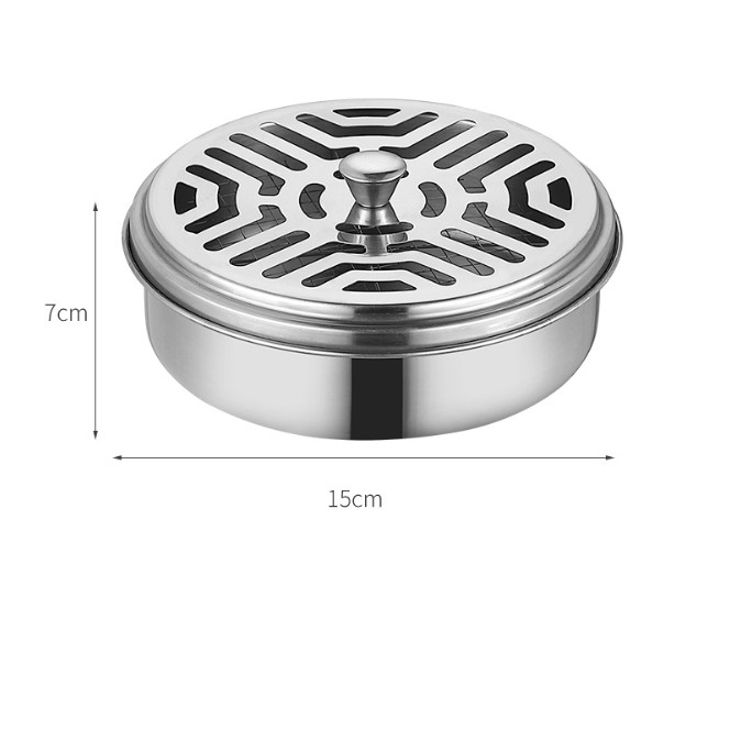Hộp đựng nhang muỗi bằng thép không gỉ tiện dụng