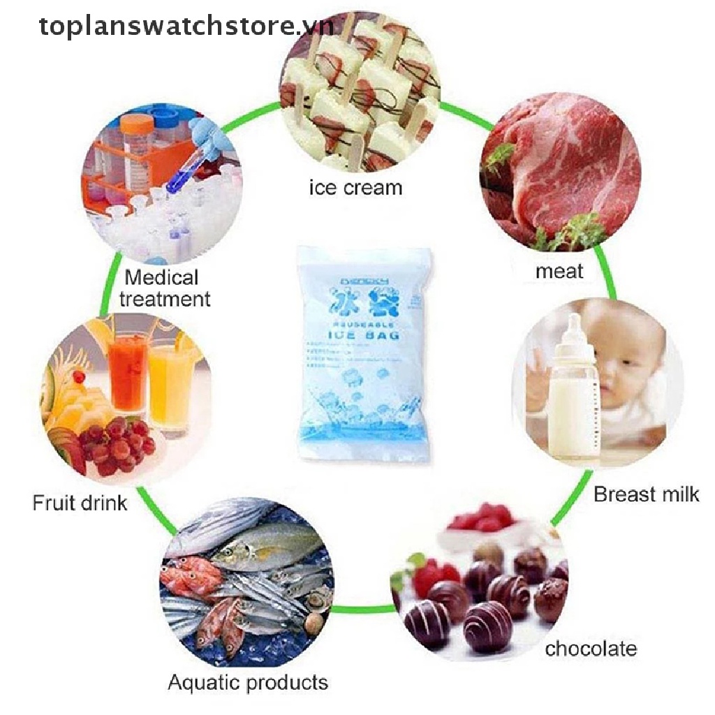 Túi Gel Làm Lạnh Thức Ăn Khô Cách Nhiệt Tái Sử Dụng Tiện Lợi
