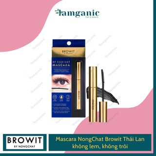 Mascara NongChat Browit Thái Lan dày, dài mi, không lem, không trôi, không vón cục - chuyên dụng cho makeup