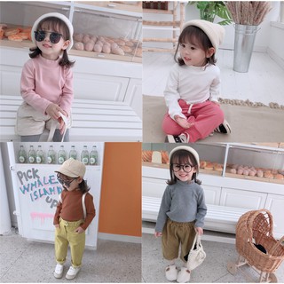 Áo cổ lọ thêu You cho bé trai/bé gái