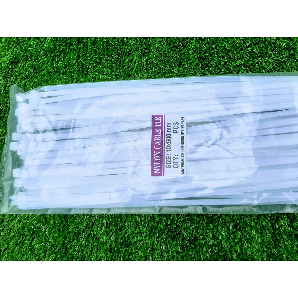 Dây Rút Nhựa, Dây Thít Nhựa Dài 50cm Nylon PA66 Cao Cấp.
